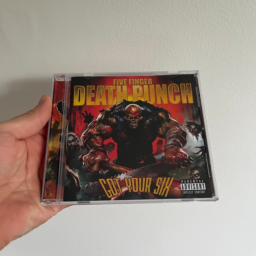 Five Finger Death Punch Got Your Six CD Explicit Heavy Metal 2015 813985012711